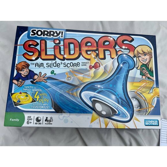 Sorry Sliders by Parker Brothers Game - Complete & Excellent - Picture 1 of 4